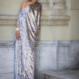 CHRISTELLE LUMIÈRE COLLECTION - DRAPED GODDESS DRESS