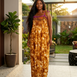SUMMER FABULOUSITY - TYE-DYE SUMMER DRESS